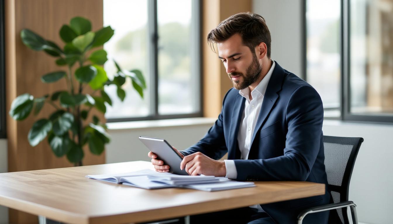 Business owner reviewing SEO proposals and comparing agency deliverables